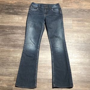 Women’s Silver Julia Boot Cut Jeans Sz 27/32